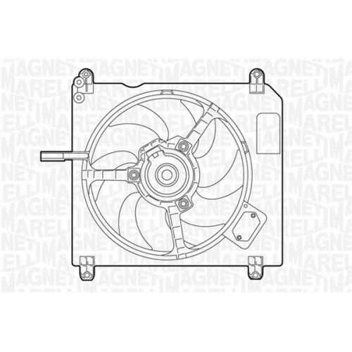 Βεντιλατέρ Νερού FIAT BRAVA 1995 - 2003 ( 182 ) 040906440