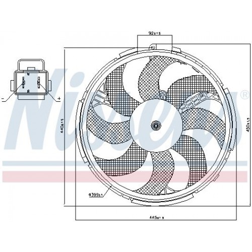 Βεντιλατέρ Νερού FIAT STILO 2001 - 2006 ( 192 ) 041006460