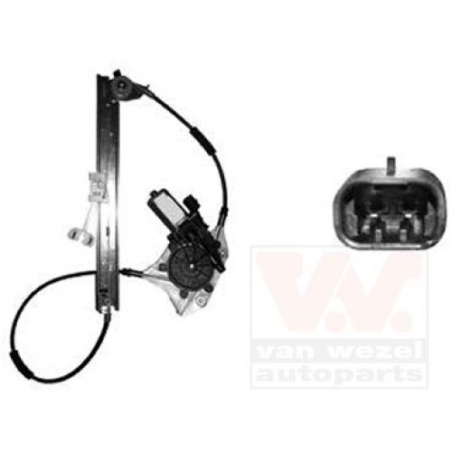 Γρύλος Παραθύρου Ηλεκτρικός Με Μοτέρ LANCIA LYBRA 1999 - 2005 ( 839A ) Πίσω Δεξιά 041907051