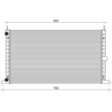Ψυγείο Νερού FORD GALAXY 1995 - 2000 ( Mk1a )( WGR ) 042106300