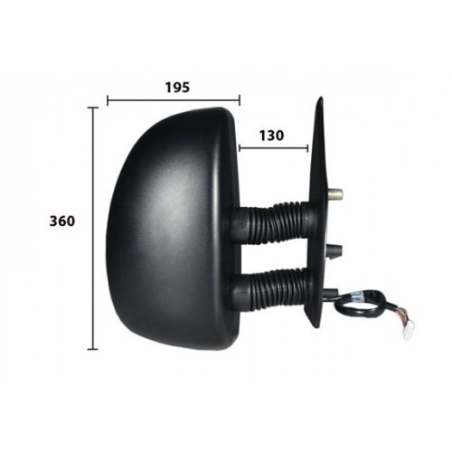 Καθρέπτης Μηχανικός FIAT DUCATO 1994 - 2002 ( 230L ) Δεξιά 042507503 Καθρέπτης Μηχανικός FIAT DUCATO 1994 - 2002 ( 230L ) Δεξιά 042507503