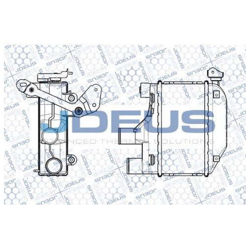 Ψυγείο Intercooler TOYOTA COROLLA 2004 - 2007 ( E120 ) 044006210