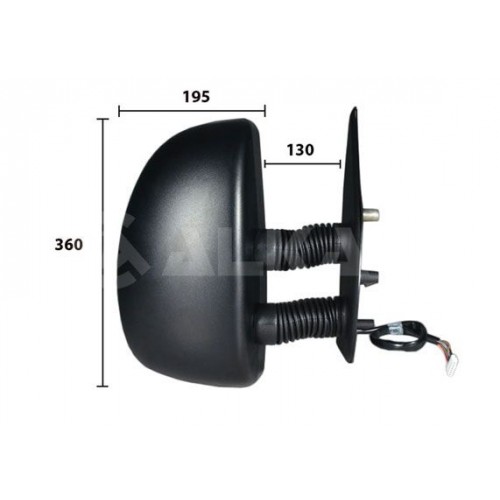 Καθρέπτης Μηχανικός FIAT DUCATO 2003 - 2006 ( 244 ) Δεξιά 044807501 Καθρέπτης Μηχανικός FIAT DUCATO 2003 - 2006 ( 244 ) Δεξιά 044807501