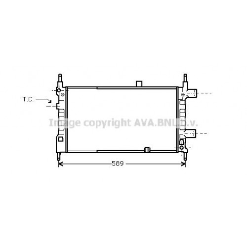 Ψυγείο Νερού OPEL KADETT 1984 - 1994 ( E ) 045806300