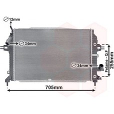 Ψυγείο Νερού OPEL ASTRA 2004 - 2007 ( H ) 047106360