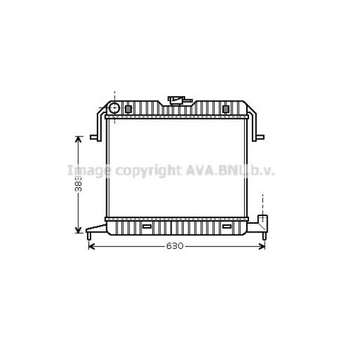 Ψυγείο Νερού OPEL OMEGA 1988 - 1991 ( A ) 047606300