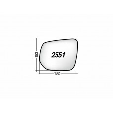Κρύσταλλο Καθρέφτη ISUZU D-MAX ( 8DH ) 2012 - 2017 4131201L