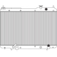 Ψυγείο Νερού HONDA CRV 1996 - 1998 ( RD ) 049306310