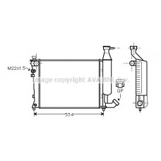 Ψυγείο Νερού CITROEN BERLINGO 1996 - 2002 ( I )( MF ) 049806300