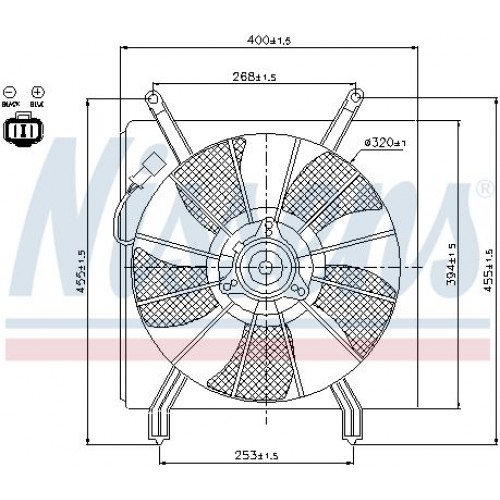 Βεντιλατέρ Νερού HONDA CRV 2002 - 2004 ( RD ) 050506440