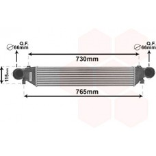 Ψυγείο Intercooler MERCEDES C CLASS 2007 - 2011 ( W204 ) 052306200