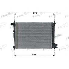 Ψυγείο Νερού FORD FIESTA 1996 - 1999 ( Mk4a ) 053006340