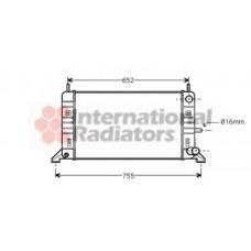 Ψυγείο Νερού FORD ESCORT 1986 - 1990 MK4 053606310