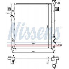 Ψυγείο Νερού DODGE NITRO 2007 - 054106300