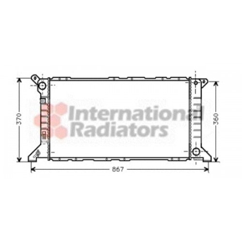 Ψυγείο Νερού FORD TRANSIT 1995 - 2000 ( EA_ ) 056406310