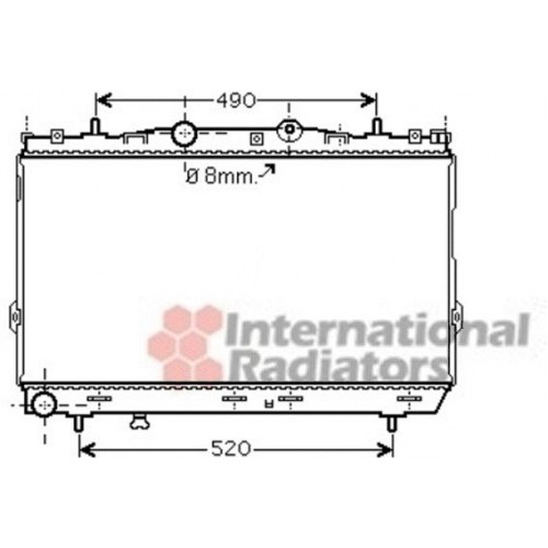 Ψυγείο Νερού HYUNDAI ELANTRA 2004 - 2007 ( XD ) 056506320 Ψυγείο Νερού HYUNDAI ELANTRA 2004 - 2007 ( XD ) 056506320