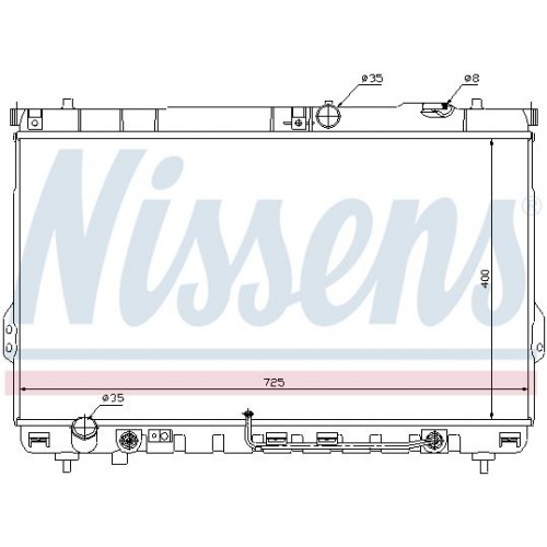 Ψυγείο Νερού HYUNDAI SANTA FE 2000 - 2004 ( SM ) 057006330