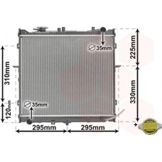 Ψυγείο Νερού KIA SPORTAGE 1995 - 1999 ( JA ) 057606300