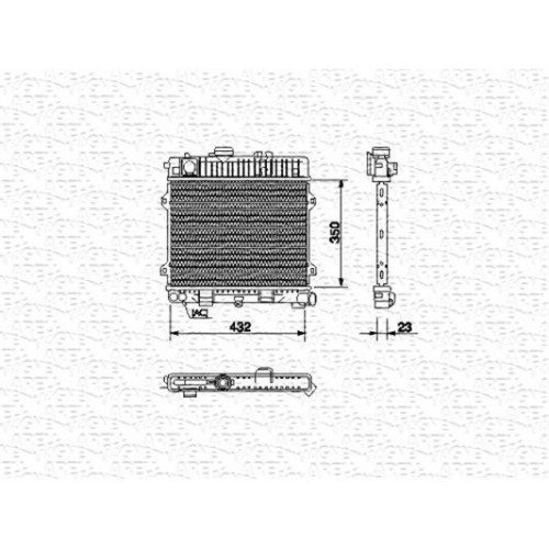 Ψυγείο Νερού BMW 5 Series 1981 - 1987 ( E28 ) 058706300