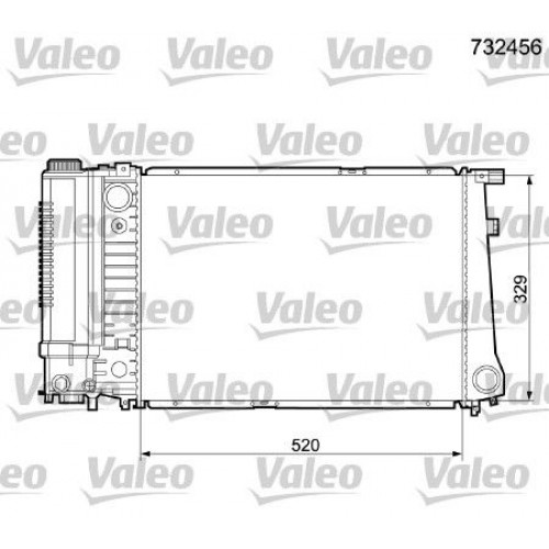 Ψυγείο Νερού BMW 5 Series 1988 - 1995 ( E34 ) 058806320