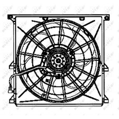 Βεντιλατέρ Νερού BMW 3 Series 1995 - 2000 ( E36 F/L) 059306440