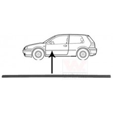 Φάσα Πόρτας VW GOLF 1998 - 2004 ( Mk4 ) Εμπρός Αριστερά 059706542