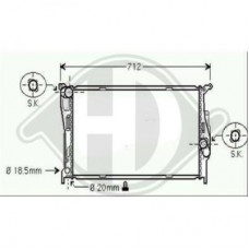 Ψυγείο Νερού BMW 3 Series 2005 - 2011 ( E90/1/2/3 ) 060506320