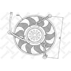 Βεντιλατέρ Νερού VW TRANSPORTER 1991 - 1996 ( 70X ) ( T4 ) 063606440