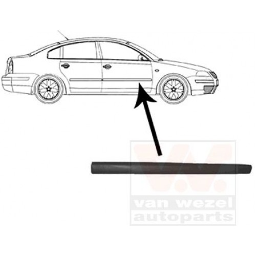 Φάσα Πόρτας VW PASSAT 1997 - 2000 ( 3B2 ) Εμπρός Δεξιά 063906541