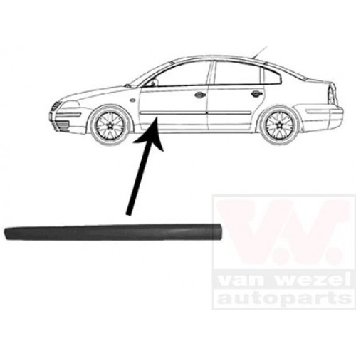 Φάσα Πόρτας VW PASSAT 1997 - 2000 ( 3B2 ) Εμπρός Αριστερά 063906542
