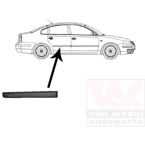 Φάσα Πόρτας VW PASSAT 1997 - 2000 ( 3B2 ) Πίσω Δεξιά 063906551
