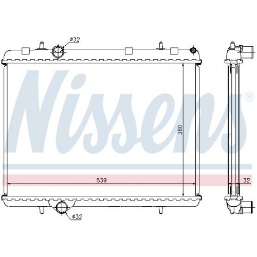 Ψυγείο Νερού CITROEN XSARA PICASSO 2004 - 2007 ( N68 ) 064006330