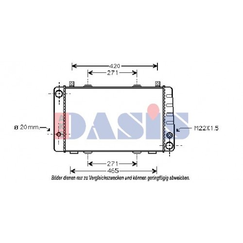 Ψυγείο Νερού SKODA FELICIA 1994 - 1998 ( 6U1/5 ) 064906330