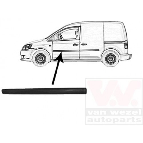 Φάσα Πόρτας VW CADDY 2004 - 2010 ( 2KA-2KH ) Εμπρός Αριστερά 065906542