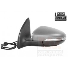 Καθρέπτης Ηλεκτρικός Θερμαινόμενος Ηλεκτρικά Ανακλινόμενος Βαφόμενος Με Φλας VW GOLF 2008 - 2013 ( Mk6 ) Αριστερά 066007502