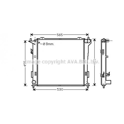 Ψυγείο Νερού KIA CEED 2007 - 2009 (ED) 066706330