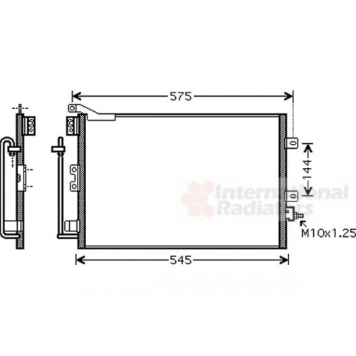 Ψυγείο A/C (Εξωτερικό) RENAULT MODUS 2008 - 2012 ( FP ) ( JP ) 067606410