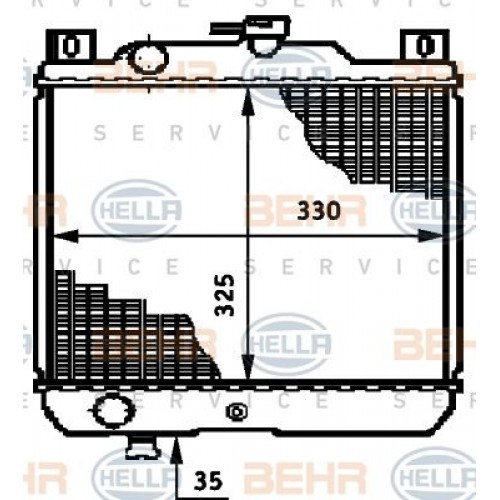 Ψυγείο Νερού SUZUKI SWIFT 1992 - 1996 ( SF ) 067706300