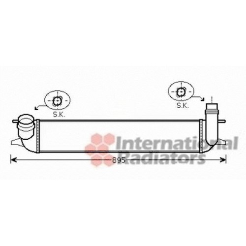 Ψυγείο Intercooler RENAULT LAGUNA 2007 - 2012 067906210