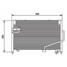 Ψυγείο A/C (Εξωτερικό) MAZDA 323 1995 - 1998 ( BA ) 068706400
