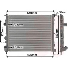 Ψυγείο Νερού RENAULT KANGOO 1998 - 2003 ( KC ) 069306305