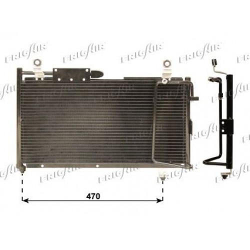 Ψυγείο A/C (Εξωτερικό) SUZUKI SWIFT 1997 - 2005 ( SF ) 070706400