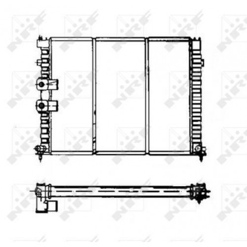 Ψυγείο Νερού CITROEN XANTIA 1995 - 1998 ( X1 ) 071606340