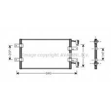 Ψυγείο A/C (Εξωτερικό) RENAULT TRAFFIC 2002 - 2006 ( FL ) 072306410