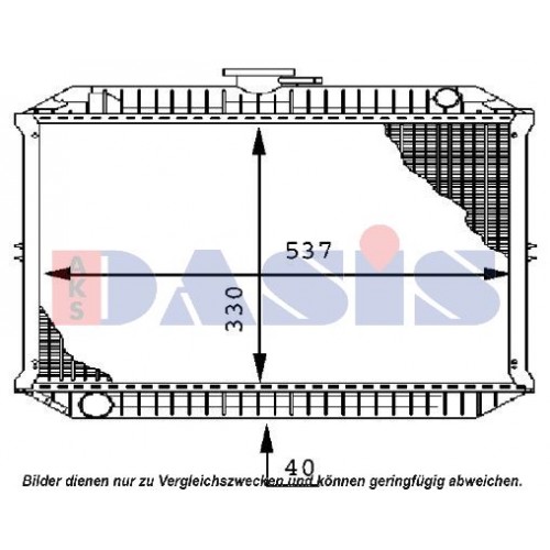 Ψυγείο Νερού NISSAN VANETTE 1986 - 1995 ( C22 ) 075306310