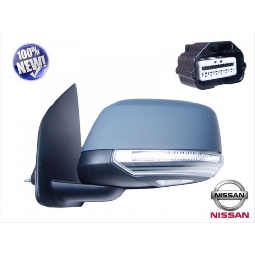 Καθρέπτης Ηλεκτρικός Θερμαινόμενος Ηλεκτρικά Ανακλινόμενος Βαφόμενος NISSAN D40 NAVARA 2005 - 2010 Αριστερά 024907587