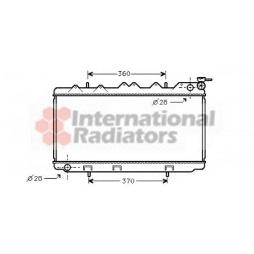 Ψυγείο Νερού NISSAN SUNNY 1991 - 1995 ( N14 ) 076606310