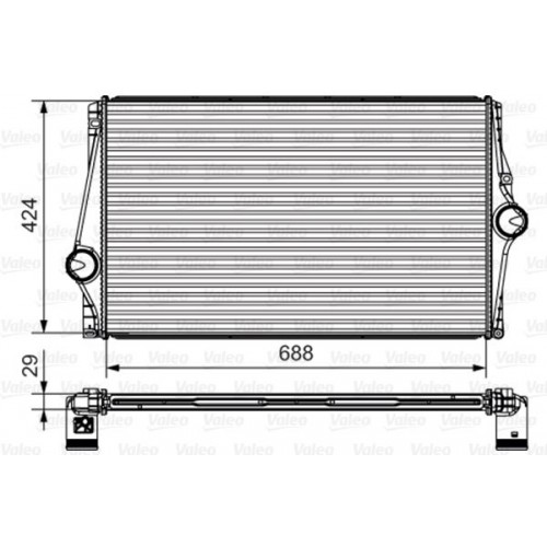 Ψυγείο Intercooler VOLVO XC90 2003 - 2006 077106200