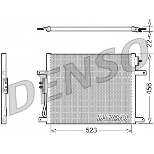 Ψυγείο A/C (Εξωτερικό) JEEP GRAND CHEROKEE 2003 - 2005 ( WJ ) ( WG ) 077506410