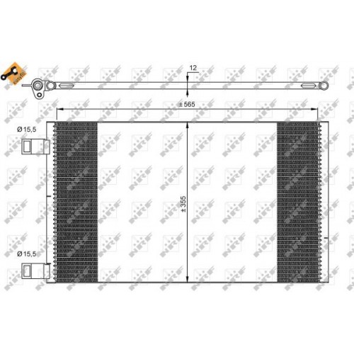 Ψυγείο A/C (Εξωτερικό) RENAULT KANGOO 2009 - 2013 ( KW ) BE BOP 078406400